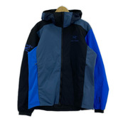 ARC'TERYX ダウンジャケット ×BEAMS ATOM LT HOODY ブルー (M)
