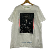 OFF-WHITE 半袖Tシャツ・カットソー MIRROR Tee/WHITE/汚レ有