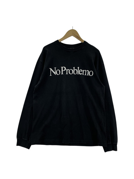 No Problemo LS TEE (L) ブラック[値下]