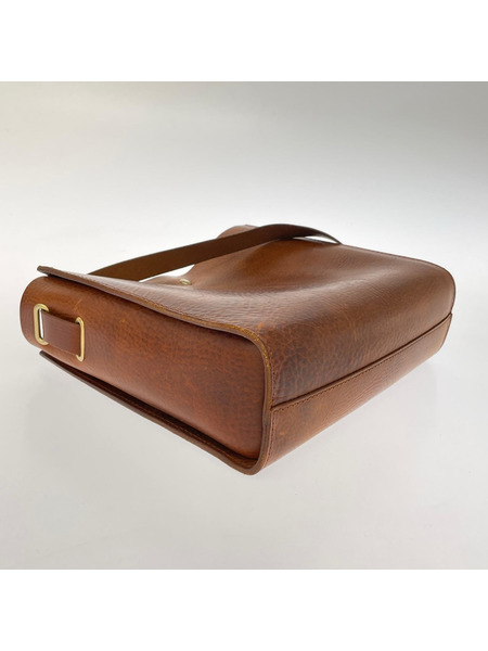 ハンドバッグ pelletteria ibona レザー 茶