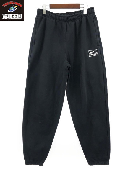 スウェットパンツ【即日発送】STÜSSY NIKE スウェットパンツ S 黒