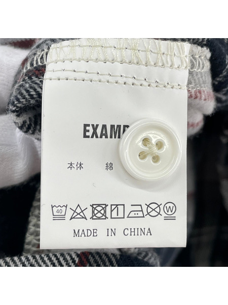 半袖シャツ EXAMPLE 半袖シャツ チェック