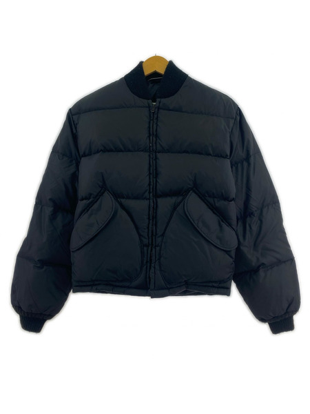 schott ダウンジャケット down by schott 黒 XS[値下]