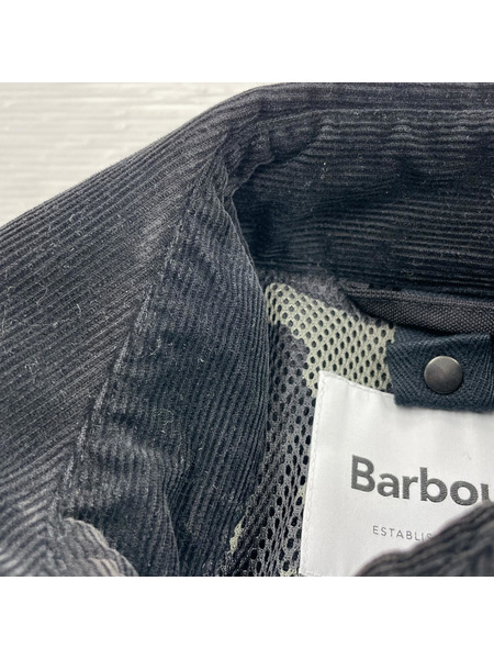 Barbour 裏地メッシュ ミリタリージャケット 36 ブラック