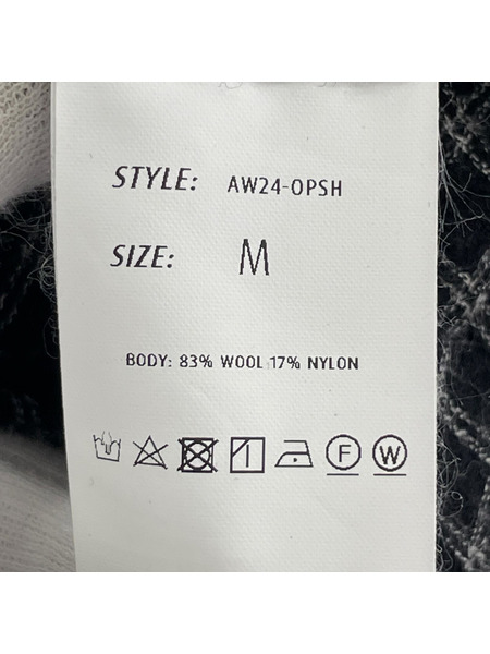 長袖シャツ ENCOMING 24AW OPEN COLLAR SHIRT  M