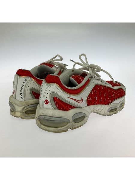 NIKE スニーカー ×Supreme Air Max Tailwind 4 赤 27