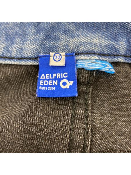 デニム・ジーンズ AELFRIC EDEN 切替デニムパンツ 30