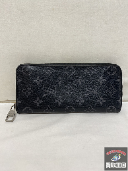Louis Vuitton 長財布 M62295 モノグラム エクリプス ジッピー ブラック