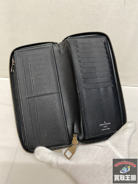 Louis Vuitton 長財布 M62295 モノグラム エクリプス ジッピー ブラック