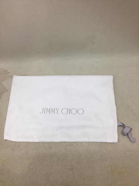 JIMMY CHOO クロコ押し クラッチバッグ