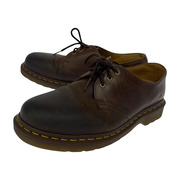 Dr.Martens ブーツ Dr.Martens レザー3ホールシューズ 茶 1461 (UK8)