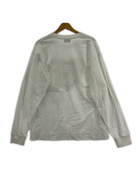 HUMAN MADE 長袖Tシャツ・カットソー ハート WHT L