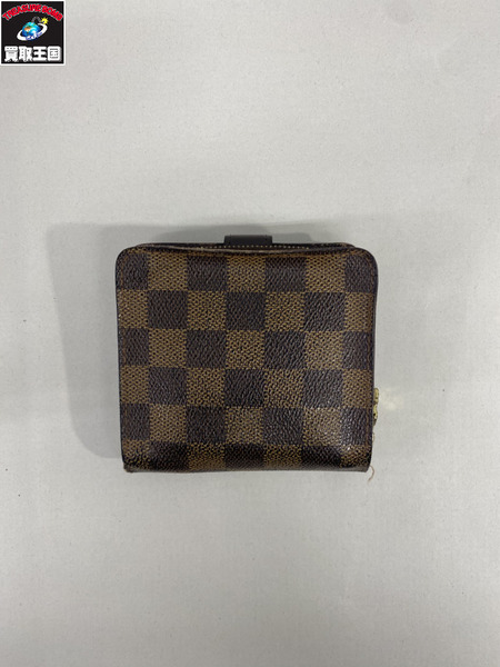 LV/コンパクトジップ/ダミエ(・エベヌ)