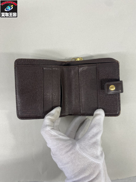 LV/コンパクトジップ/ダミエ(・エベヌ)