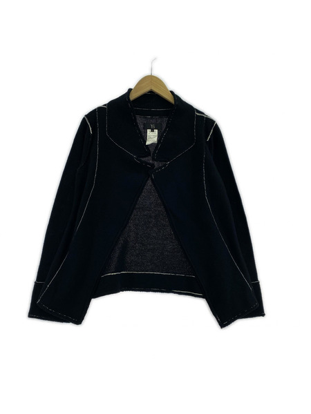 Y's ジャケット ニットステッチジャケット