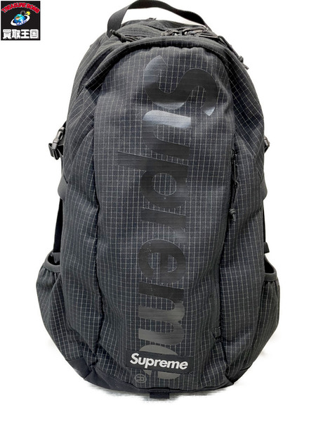 Supreme 24ss BACK PACK ロゴバックパック ブラック