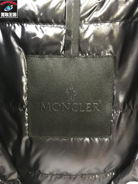 MONCLER AUTHION ナイロン切替ダウンパーカー (2)/モンクレール/黒/ブラック/メンズ/ジャケット/アウター[値下]