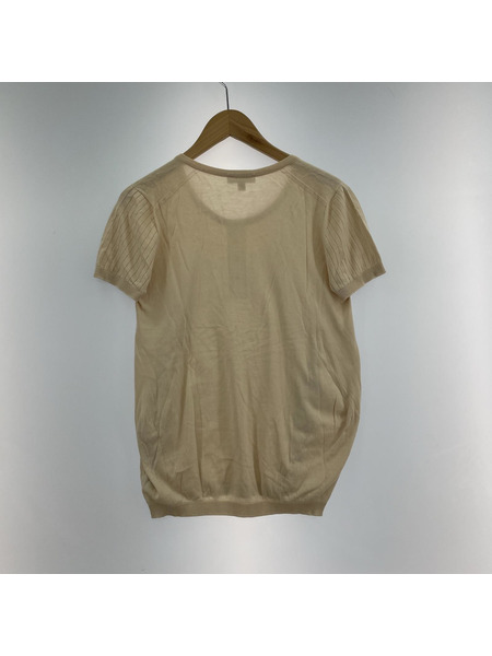 JOHN SMEDLEY/ヘンリーネックニットカットソー/S