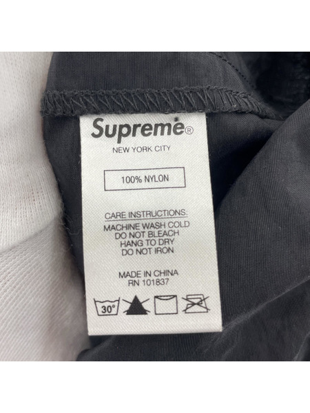 Supreme PANELED WARM UP PANT BLACK SIZE:M