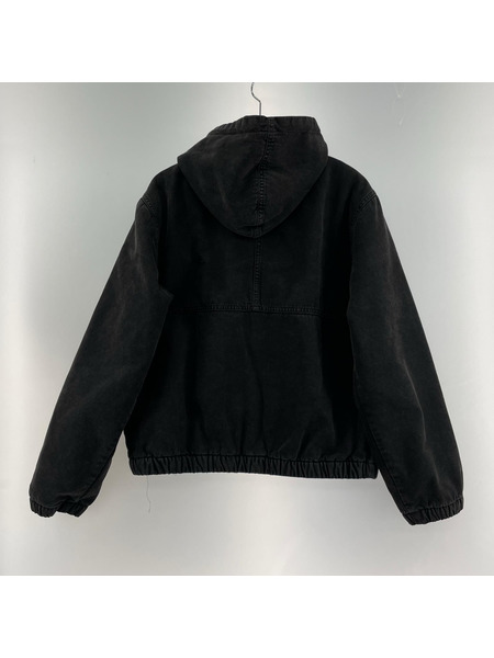 STUSSY Insulated Canvas Work Jacket S 黒 115716