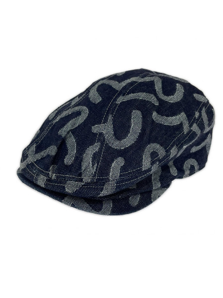 EVISU キャスケット・ハンチング カモメ総柄 キャスケット