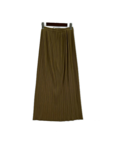 ISSEY MIYAKE ソノ他 プリーツスカート　茶