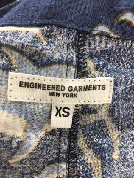 Engineered Garments イルカ柄 オーバーオール(XS)