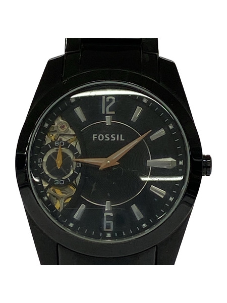 FOSSIL 自動巻 黒