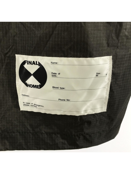 FINALHOME ナイロンリップ アシメフルジップ 変形プルオーバー 03 FH91-FK039[値下]