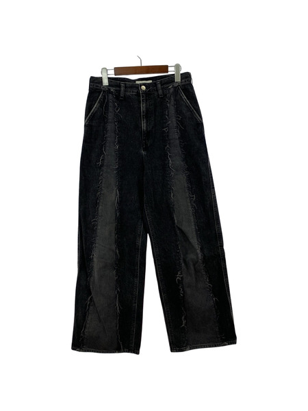 Jieda デニム・ジーンズ EX SWITCHING OVER DENIM PANTS BLK 1