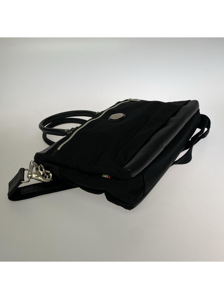 Orobianco ソノ他バッグ レザー/ナイロン 2WAY バッグ ブラック[値下]