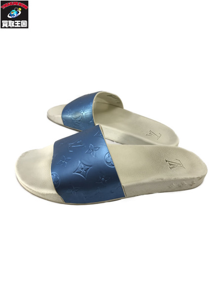 LV  シャワーサンダル 青白 (10)