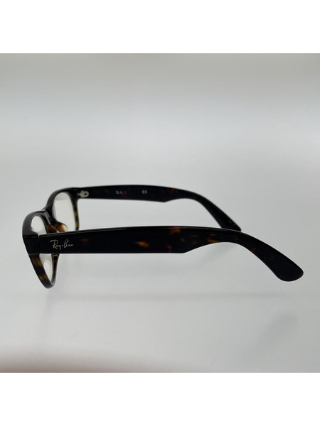 Ray-Ban NEW WAYFARER OPTICS メガネ マーブル柄 茶 52□18-145[値下]