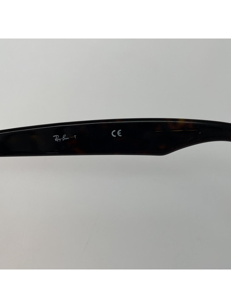 Ray-Ban NEW WAYFARER OPTICS メガネ マーブル柄 茶 52□18-145[値下]