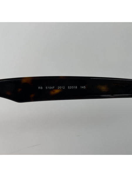Ray-Ban NEW WAYFARER OPTICS メガネ マーブル柄 茶 52□18-145[値下]