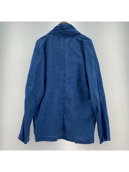 ジャケット BLUE DE COCAGNE リネンカーディガン M ブルー