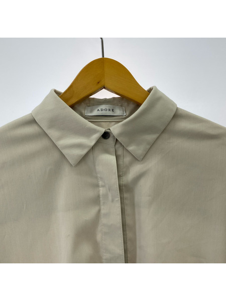 ADORE ソノ他 シャツカラーケープブラウス[値下]