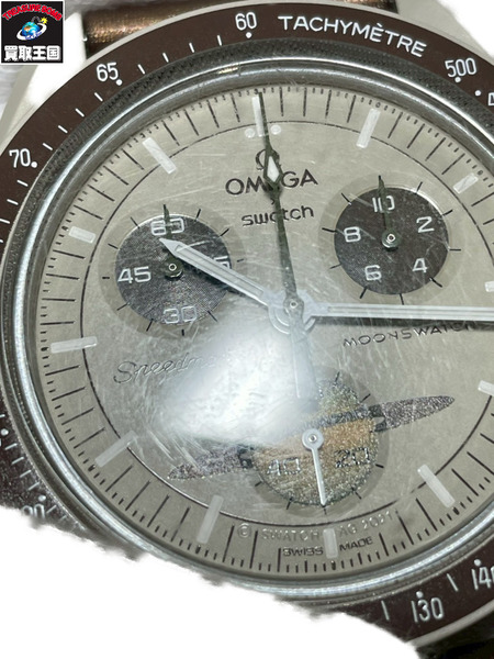 OMEGA×Swatch　オメガ スウィッチ ミッショントゥサターン S033T100 メンズ QZ クオーツ 