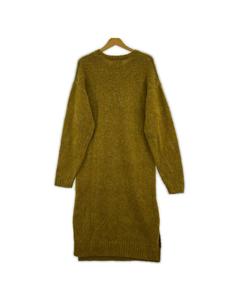 CYbER dYNE USTUTU ロングニット FREE マスタード