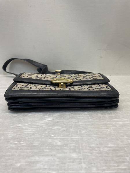 CELINE Cサルキー 馬車金具 ショルダーバッグ