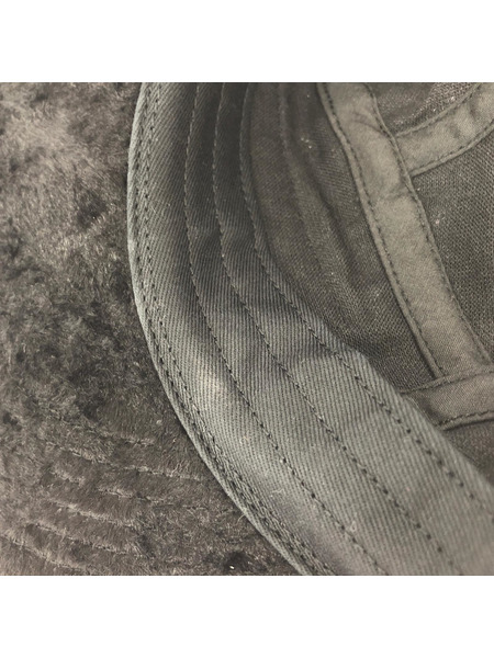 Supreme×GOODENOUGH 25SS Crushed Rayon Camp Cap 黒 ブラック 半タグ付