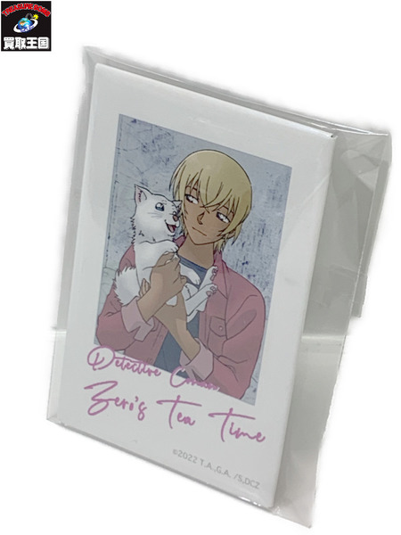 名探偵コナン ゼロの日常 ライフスタイルシリーズ スクエア缶バッジ