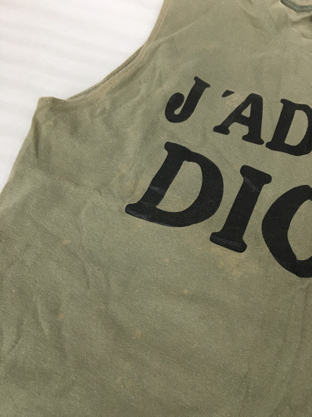 レディースラグ衣料 J'ADORE DIOR/タンクトップ/40/ガリアーノ期