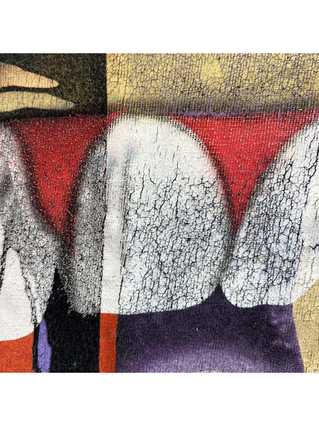 半袖Tシャツ・カットソー ink プリントTee/マイケルジャクソン/黒[値下]