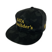 . キャップ SATA Builder's 迷彩/ブラック