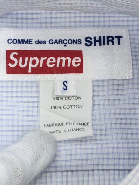 Supreme×COMME des GARCONS SHIRT Gusset Shirt (S) S1SS13