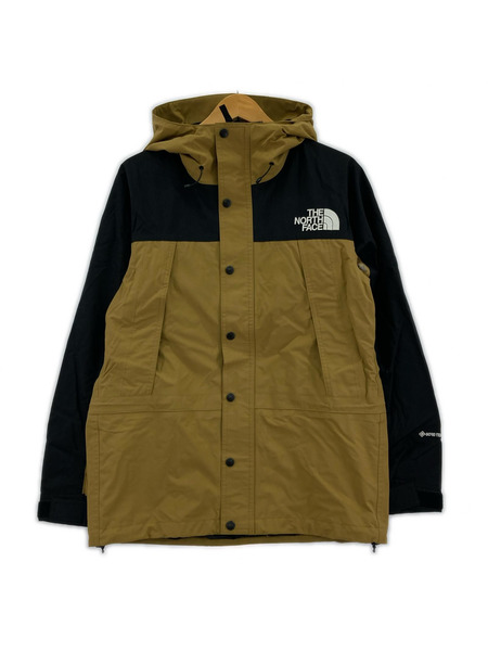 THE NORTH FACE  Mountain Light Jacket  GTX S イエロー×ブラック