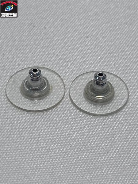 CHANEL ラインストーン ピアス ココマーク シャネル　