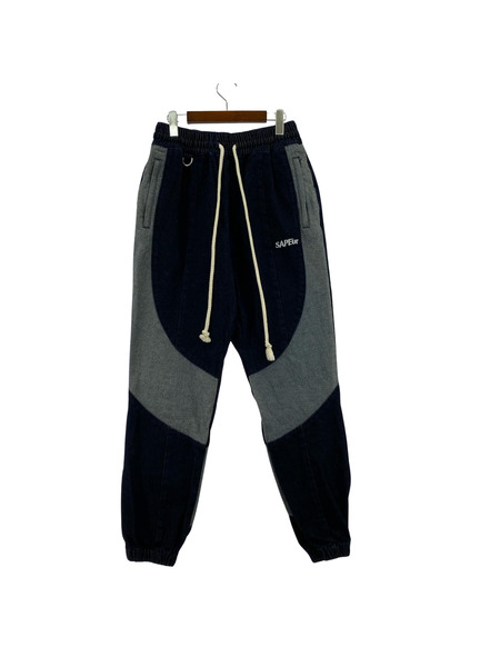SAPeur デニム・ジーンズ デニムイージーパンツ