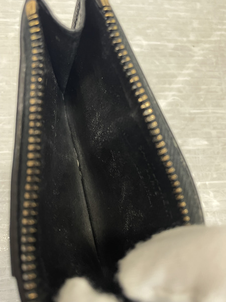 SAINT LAURENT パームツリー柄 フラグメントケース 黒[値下]